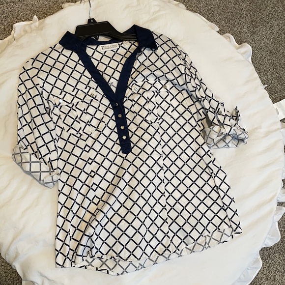 Fun Patterned Blouse - Picture 1 of 1